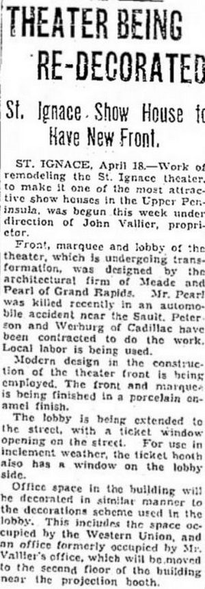 Grand Theatre - April 1940 Remodeled